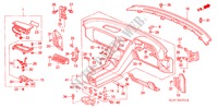 INSTRUMENTEN PANEEL(RH) voor Honda NSX NSX 2 deuren 5-versnellings handgeschakelde versnellingsbak 1993