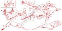 KOPPELING HOOFDCILINDER (LH) voor Honda NSX NSX 2 deuren 4-traps automatische versnellingsbak 1992