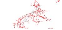 CONSOLE voor Honda ACCORD COUPE 2.0I 2 deuren 5-versnellings handgeschakelde versnellingsbak 1993