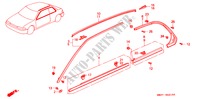 GIETWERK voor Honda ACCORD COUPE 2.0I 2 deuren 4-traps automatische versnellingsbak 1993