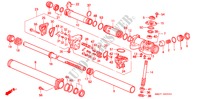 P.S. VERSNELLING BOX(LH) voor Honda ACCORD COUPE 2.0I 2 deuren 4-traps automatische versnellingsbak 1993