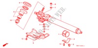 P.S. VERSNELLINGBOX(RH) voor Honda ACCORD COUPE 2.0I 2 deuren 4-traps automatische versnellingsbak 1993