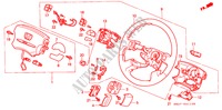 STUURWIEL(SRS) voor Honda ACCORD COUPE 2.0I 2 deuren 5-versnellings handgeschakelde versnellingsbak 1992