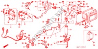AIRCONDITIONER (SLANGEN/PIJPEN)(RH) voor Honda ACCORD 2.0I 4 deuren 5-versnellings handgeschakelde versnellingsbak 1990