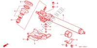 P.S. VERSNELLINGBOX(2WS)(RH) voor Honda ACCORD 2.2I 4 deuren 4-traps automatische versnellingsbak 1990
