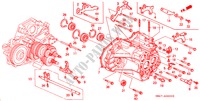 TRANSMISSIE BEHUIZING voor Honda ACCORD 2.2I 4 deuren 4-traps automatische versnellingsbak 1991