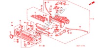 VERWARMING REGELAAR (HENDEL TYPE) voor Honda ACCORD DX 4 deuren 4-traps automatische versnellingsbak 1990