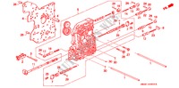 HOOFDKLEP BEHUIZING (CARBURATEUR) voor Honda ACCORD 2.0 4 deuren 4-traps automatische versnellingsbak 1992
