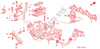 INLAAT SPRUITSTUK (CARBURATEUR) voor Honda ACCORD 2.0 4 deuren 4-traps automatische versnellingsbak 1993