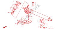 P.S. VERSNELLINGBOX(2WS)(RH) voor Honda ACCORD 2.0I 4 deuren 5-versnellings handgeschakelde versnellingsbak 1993