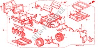 VERWARMING AANJAGER voor Honda ACCORD 2.0I 4 deuren 5-versnellings handgeschakelde versnellingsbak 1993