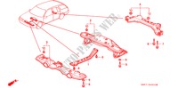 KRUIS BALK voor Honda ACCORD WAGON 2.2I 5 deuren 5-versnellings handgeschakelde versnellingsbak 1992