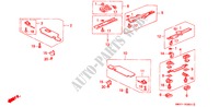 ZONNEKLEP/VASTHOUDRAIL voor Honda ACCORD WAGON 2.2I 5 deuren 4-traps automatische versnellingsbak 1993