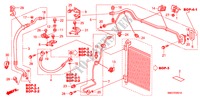 AIRCONDITIONER (SLANGEN/PIJPEN)(RH) voor Honda CIVIC 1.8 S 5 deuren intelligente transmissie IMT 2006