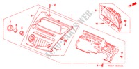 AUTOMATISCHE RADIO(LH)(1) voor Honda CIVIC 1.4 SPORT 5 deuren 6-versnellings handgeschakelde versnellingsbak 2006