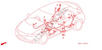 BEDRADINGSBUNDEL(RH)(2) voor Honda CIVIC 1.8 ES 5 deuren 6-versnellings handgeschakelde versnellingsbak 2008