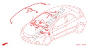 BEDRADINGSBUNDEL(RH)(4) voor Honda CIVIC 1.8 SE 5 deuren intelligente transmissie IMT 2008