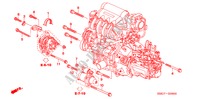 DYNAMOSTANG(1.4L) voor Honda CIVIC 1.4 COMFORT 5 deuren 6-versnellings handgeschakelde versnellingsbak 2007