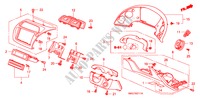 INSTRUMENTEN AFWERKING(RH)(BESTUURDERZIJKANT) voor Honda CIVIC 1.8 ES 5 deuren 6-versnellings handgeschakelde versnellingsbak 2008