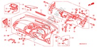 INSTRUMENTEN PANEEL(RH) voor Honda CIVIC 1.4 S 5 deuren 6-versnellings handgeschakelde versnellingsbak 2006