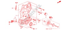 KETTINGKAST(1.4L) voor Honda CIVIC 1.4 COMFORT 5 deuren 6-versnellings handgeschakelde versnellingsbak 2007