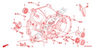 KOPPELINGKAST(1.4L) voor Honda CIVIC 1.4 SPORT 5 deuren 6-versnellings handgeschakelde versnellingsbak 2006