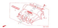 MOTOR AFDEKKING(1.4L) voor Honda CIVIC 1.4 BASE 5 deuren 6-versnellings handgeschakelde versnellingsbak 2007