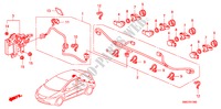 PARKEERSENSOR voor Honda CIVIC 1.8 SPORT 5 deuren intelligente transmissie IMT 2008