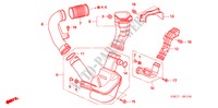RESONATOR KAMER(1.8L) voor Honda CIVIC 1.8 SPORT 5 deuren 6-versnellings handgeschakelde versnellingsbak 2008
