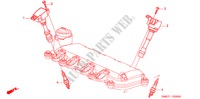 STEKKER GAT SPOEL(1.4L) voor Honda CIVIC 1.4 BASE 5 deuren 6-versnellings handgeschakelde versnellingsbak 2006