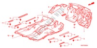 VLOERMAT voor Honda CIVIC 1.8 SPORT 5 deuren 6-versnellings handgeschakelde versnellingsbak 2007