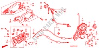 VOOR PORTIER SLOTEN/ BUITEN HENDEL voor Honda CIVIC 1.8 SPORT 5 deuren intelligente transmissie IMT 2008