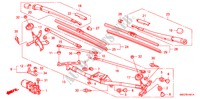 VOOR RUITESPROEIER (RH) voor Honda CIVIC 1.4 S 5 deuren 6-versnellings handgeschakelde versnellingsbak 2006