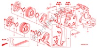 AIRCONDITIONER(COMPRESSOR)(1.8L) voor Honda CIVIC 1.8 SPORT 5 deuren 5-traps automatische versnellingsbak 2010