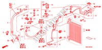 AIRCONDITIONER(SLANGEN/PIJPEN)(LH) voor Honda CIVIC 1.8 BASE 5 deuren 5-traps automatische versnellingsbak 2009
