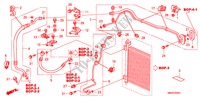 AIRCONDITIONER(SLANGEN/PIJPEN)(RH) voor Honda CIVIC 1.8 S 5 deuren 6-versnellings handgeschakelde versnellingsbak 2010