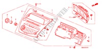 AUTOMATISCHE RADIO(LH)(1) voor Honda CIVIC 1.8 SPORT 5 deuren 5-traps automatische versnellingsbak 2010