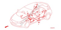 BEDRADINGSBUNDEL(RH)(2) voor Honda CIVIC 1.8 EX 5 deuren 5-traps automatische versnellingsbak 2009