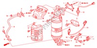 CONVERTER(1.8L) voor Honda CIVIC 1.8 EXECUTIVE 5 deuren 5-traps automatische versnellingsbak 2009
