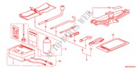 GEREEDSCHAP/KRIK voor Honda CIVIC 1.8 EXECUTIVE 5 deuren 5-traps automatische versnellingsbak 2009