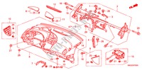 INSTRUMENTEN PANEEL(LH) voor Honda CIVIC 1.4 BASE 5 deuren intelligente transmissie IMT 2009
