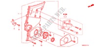 KETTINGKAST(DIESEL) voor Honda CIVIC 2.2 COMFORT 5 deuren 6-versnellings handgeschakelde versnellingsbak 2009