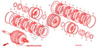 KOPPELING(3DE 5DE) voor Honda CIVIC 1.8 EXECUTIVE 5 deuren 5-traps automatische versnellingsbak 2010