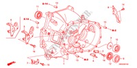 KOPPELINGKAST(1.4L) voor Honda CIVIC 1.4 SPORT 5 deuren 6-versnellings handgeschakelde versnellingsbak 2009