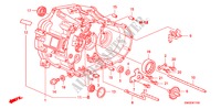 KOPPELINGKAST(DIESEL) voor Honda CIVIC 2.2 EXECUTIVE 5 deuren 6-versnellings handgeschakelde versnellingsbak 2010