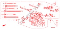 MOTOR BEDRADINGSBUNDEL(1.4L) voor Honda CIVIC 1.4 SPORT 5 deuren 6-versnellings handgeschakelde versnellingsbak 2010