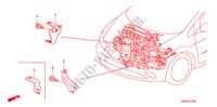 MOTOR DRAAD BUNDEL STANG(1.8L) voor Honda CIVIC 1.8 GT 5 deuren 5-traps automatische versnellingsbak 2010