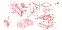 NAVIGATIE SYSTEEM(LH) voor Honda CIVIC 1.8 GT 5 deuren 5-traps automatische versnellingsbak 2010