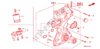 OLIEPOMP(1.8L) voor Honda CIVIC 1.8 ES 5 deuren 6-versnellings handgeschakelde versnellingsbak 2009