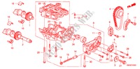 OLIEPOMP(DIESEL) voor Honda CIVIC 2.2 SPORT 5 deuren 6-versnellings handgeschakelde versnellingsbak 2010